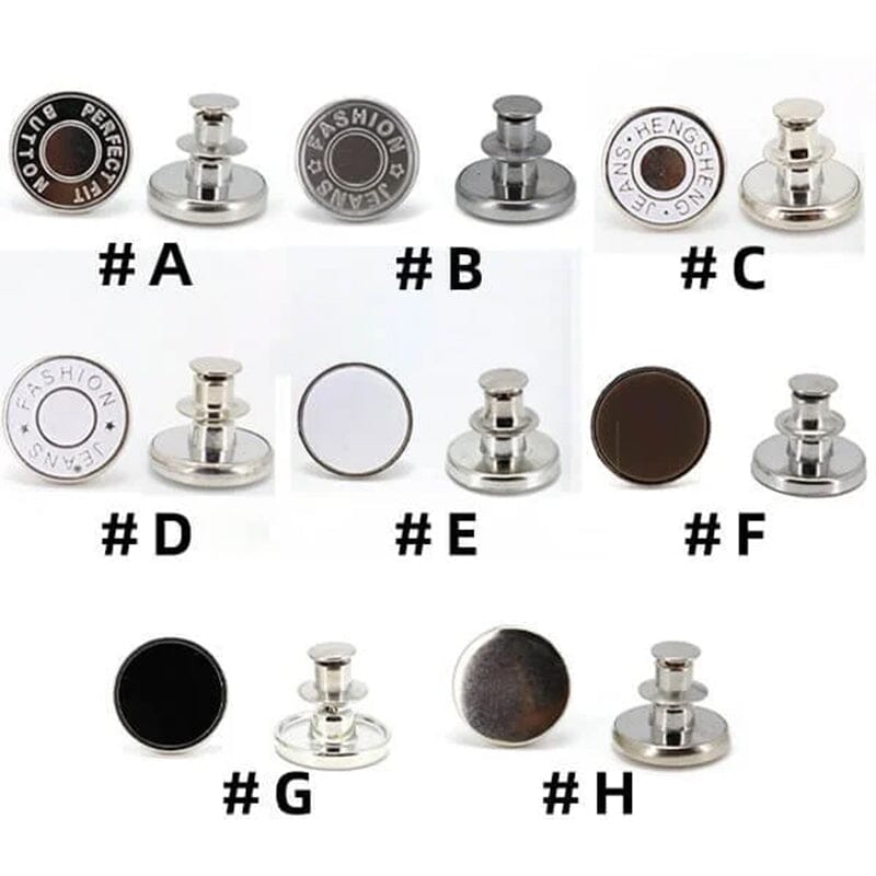 Abnehmbarer Jeansknopf Aus Metall(16PCS/SET)