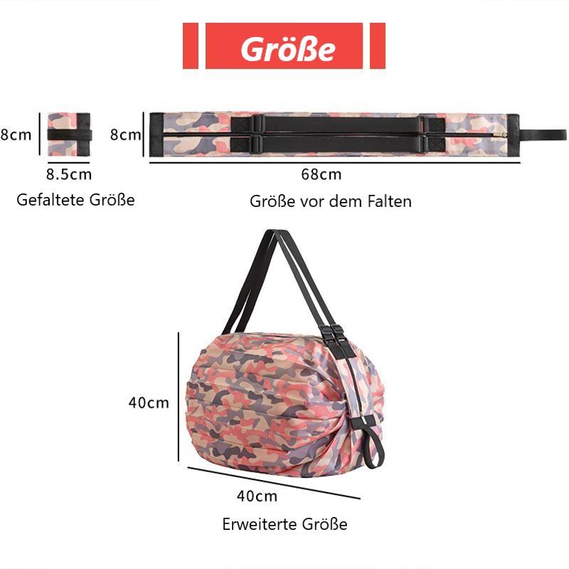 Faltbare tragbare umweltfreundliche Einkaufstasche