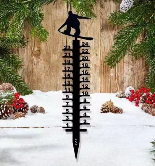 Schneehöhenmesser Gartendekorationen