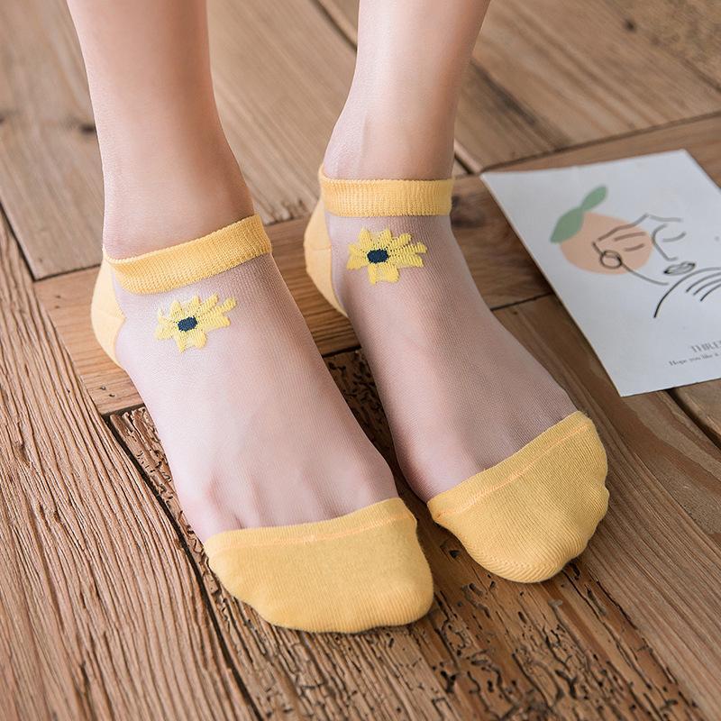 Sommer Gänseblümchen Socken