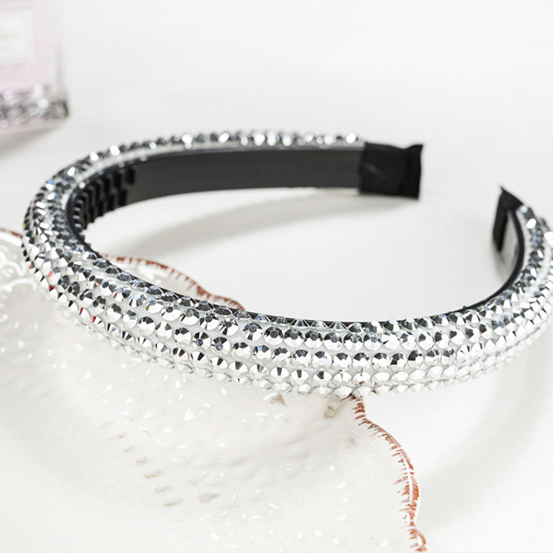Modefarbe Diamant Stirnband