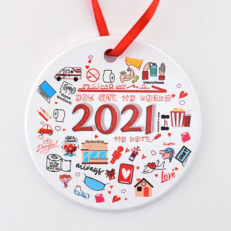 2021 Weihnachtsbaumschmuck