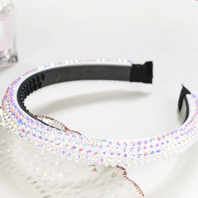 Modefarbe Diamant Stirnband