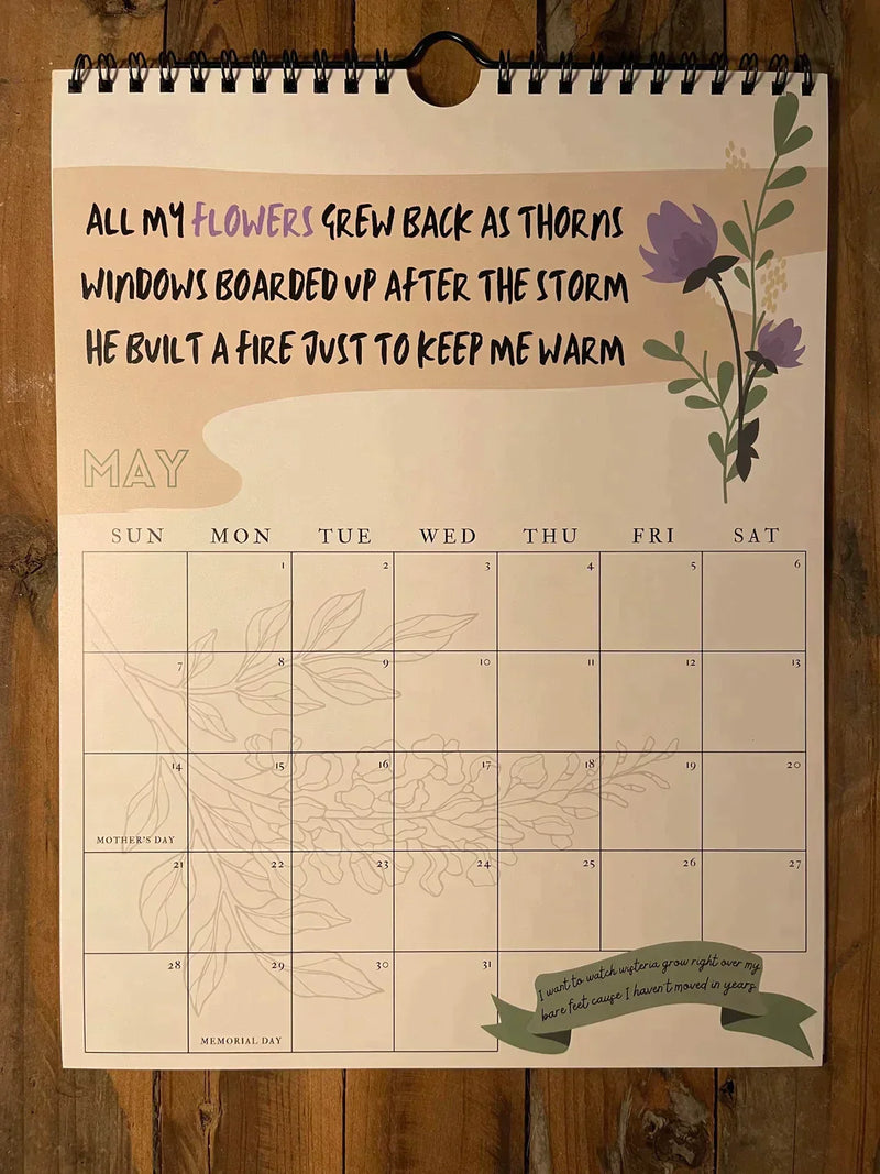 🎤2025 TS Lyrik-Kalender