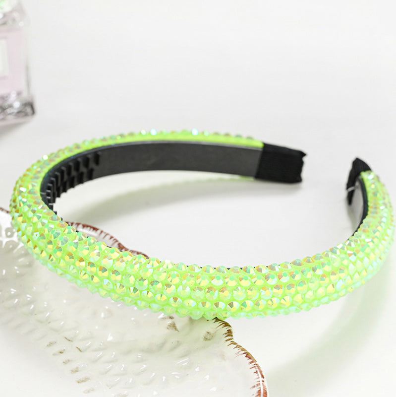 Modefarbe Diamant Stirnband