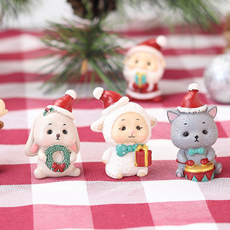 Handgemachte tierische Weihnachtsschmuck