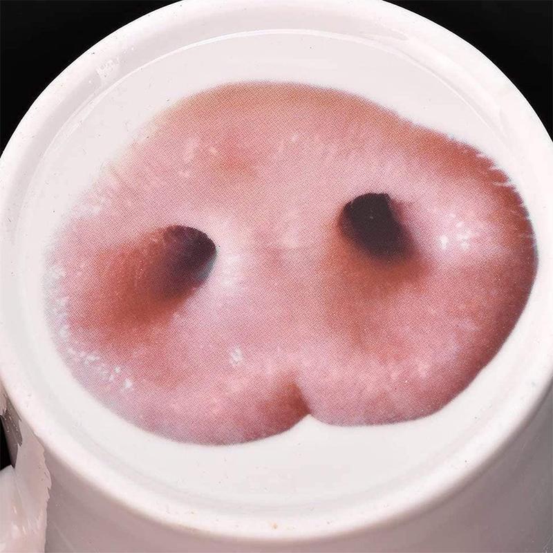 Kreativer Schweinsnasenbecher