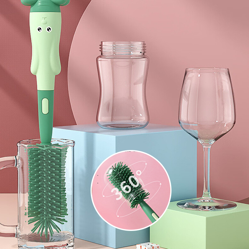 Silikon Babyflaschen Bürsten Set