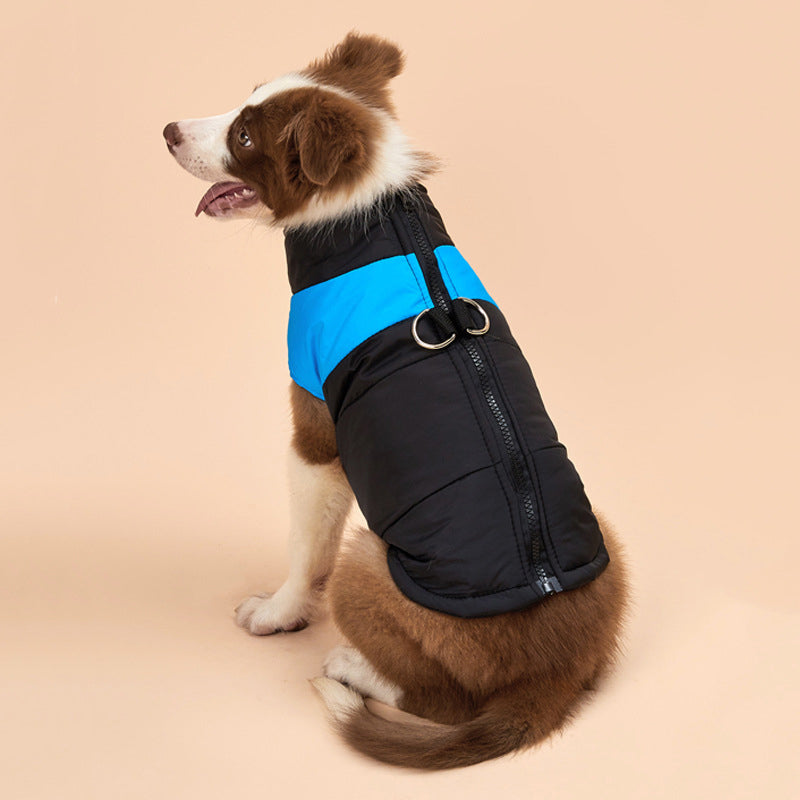 Hund Winter Warme Kleidung Zipper Hundeweste