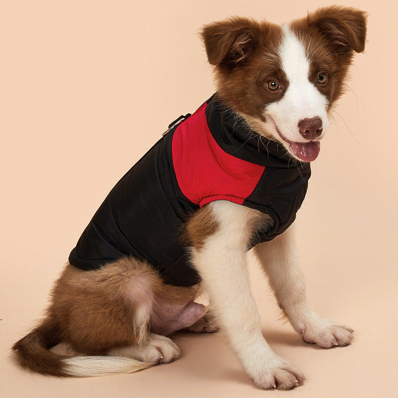 Hund Winter Warme Kleidung Zipper Hundeweste