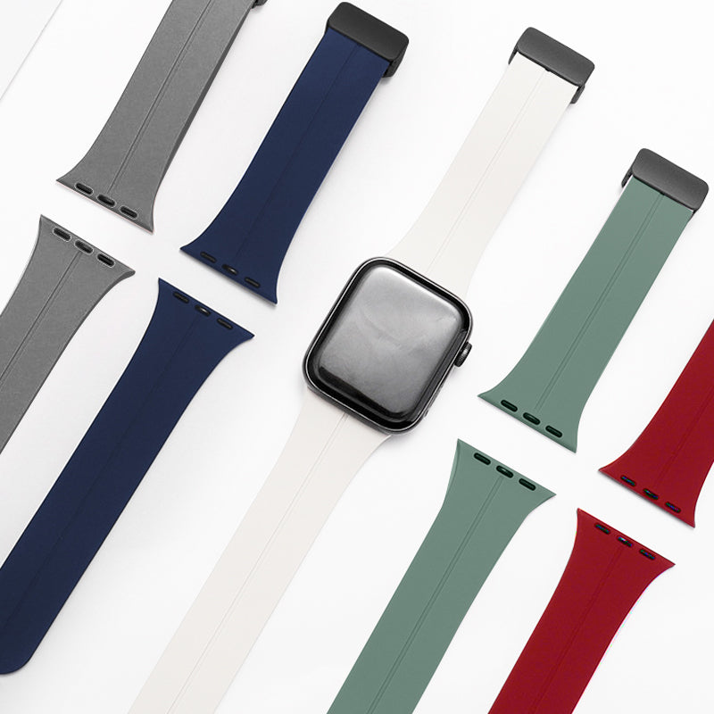 Verstellbares magnetisches Silikonarmband