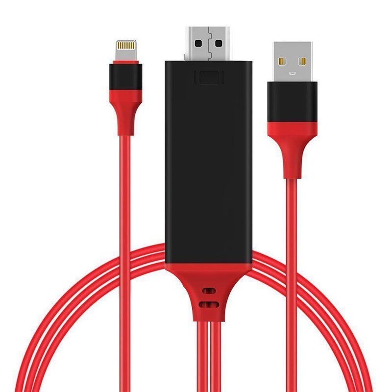 🔥HDMI Kabel, 1080P, Transmit Audio und Video Heimkino für iOS und Android🔥