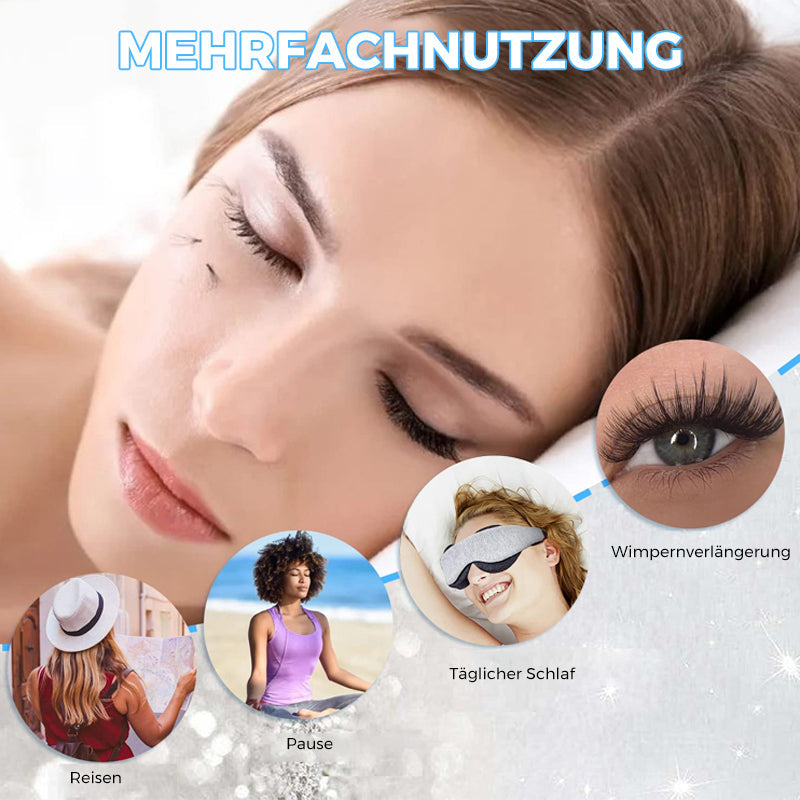 3D Tiefe Tasche Wimpernschutz Augenmaske