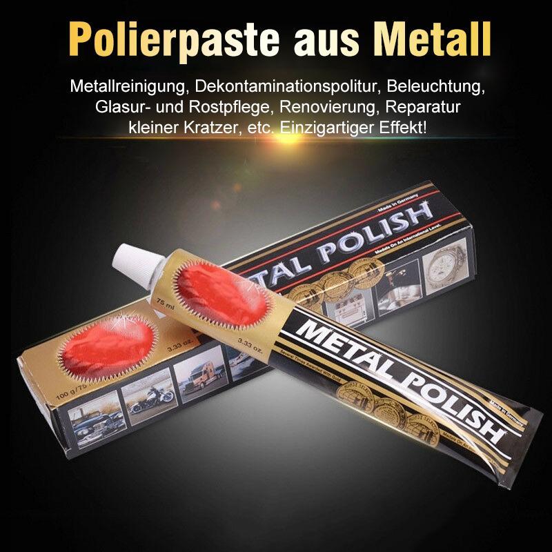 Polierpaste für Metall