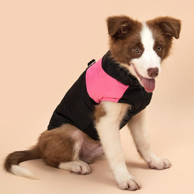 Hund Winter Warme Kleidung Zipper Hundeweste