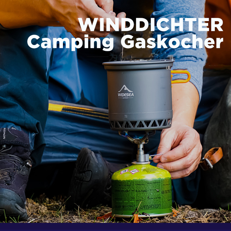 Winddichter Camping Gaskocher
