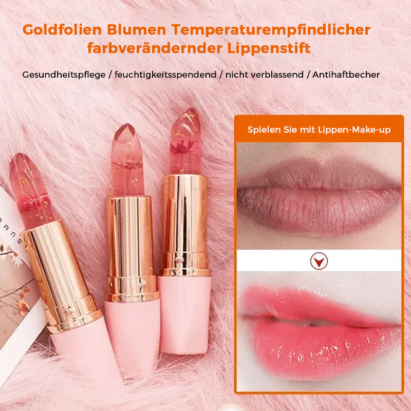 Kristall Gelee Blume Farbwechselnder Lippenstift