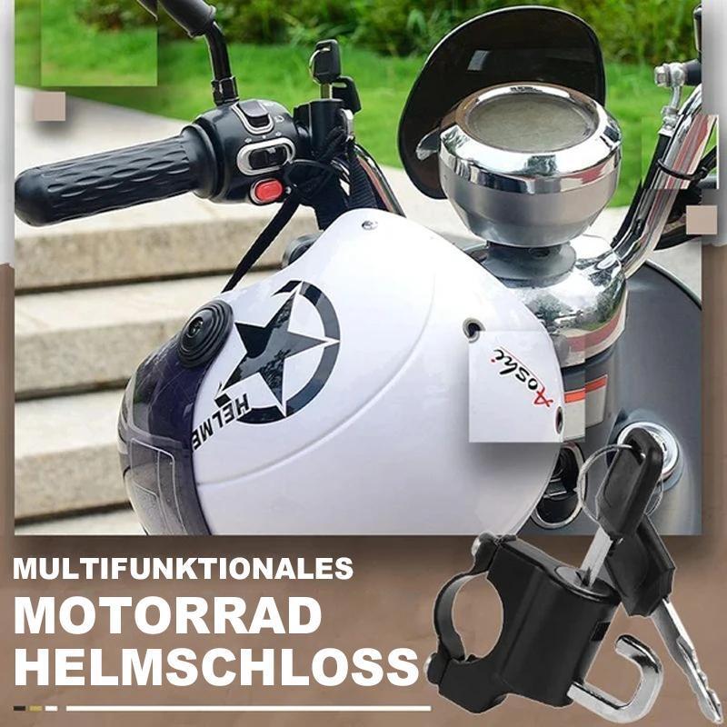 Multifunktionales Motorradhelmschloss