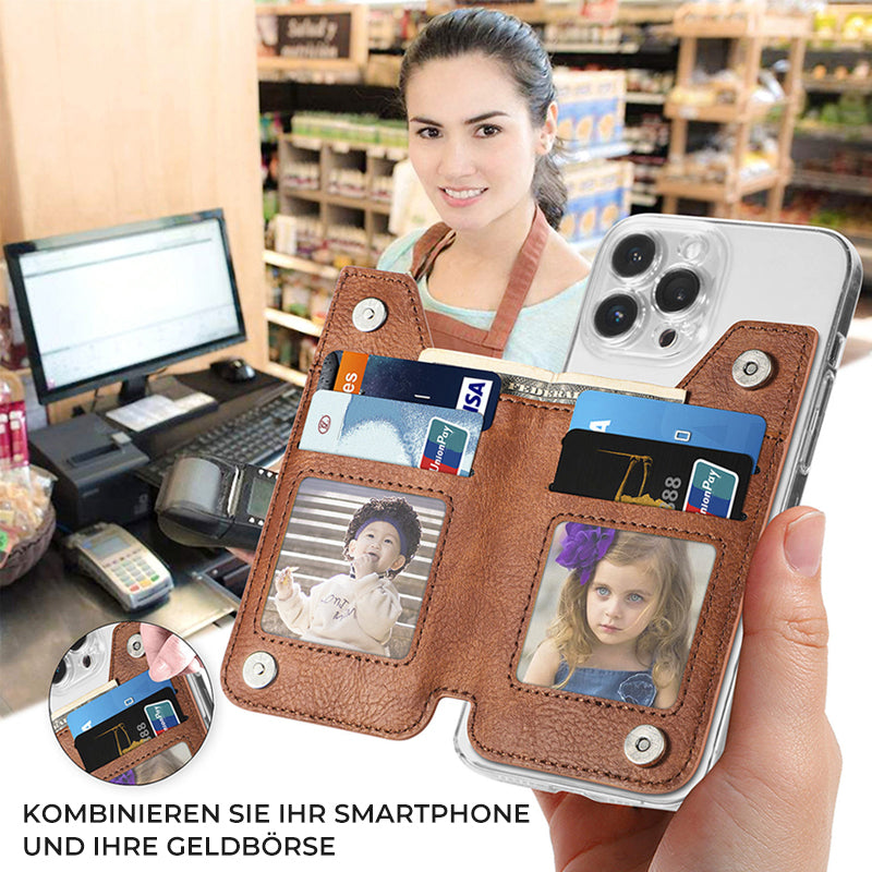 Multifunktionaler selbstklebender Handy-Geldbörsen-Kartenhalter