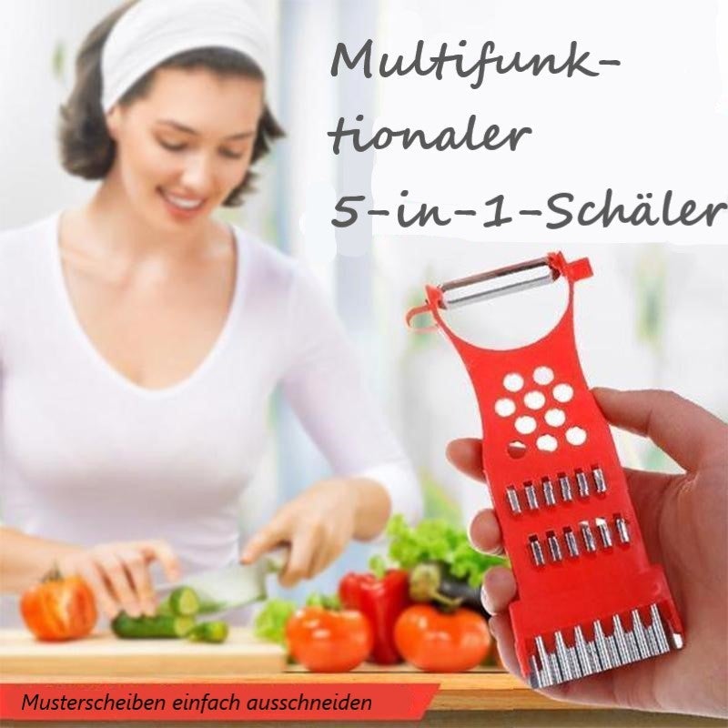 5-in-1 Multifunktione Schäler