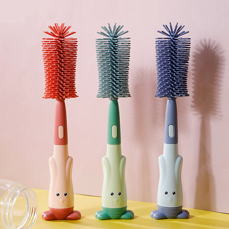 Silikon Babyflaschen Bürsten Set