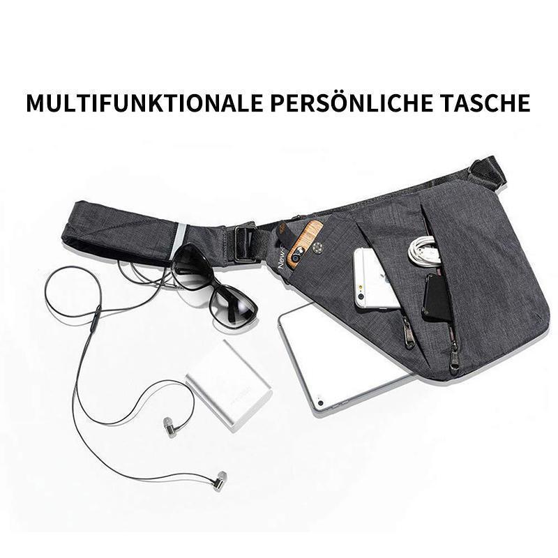 Persönliche Tasche，die kann in der Kleidung versteckt werden