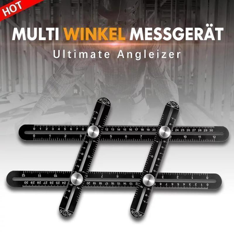 Multi Winkel Messgerät- Doppelschmiege (Plastik / Vollmetall)