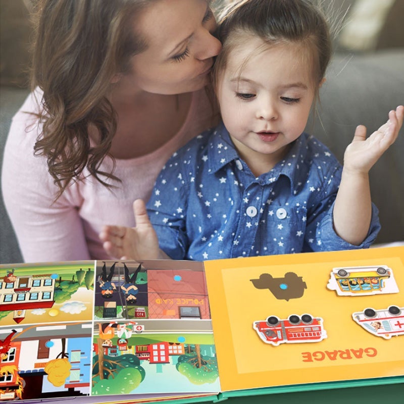 Montessori-Arbeitsbuch für Kinder zur Entwicklung von Lernfähigkeiten