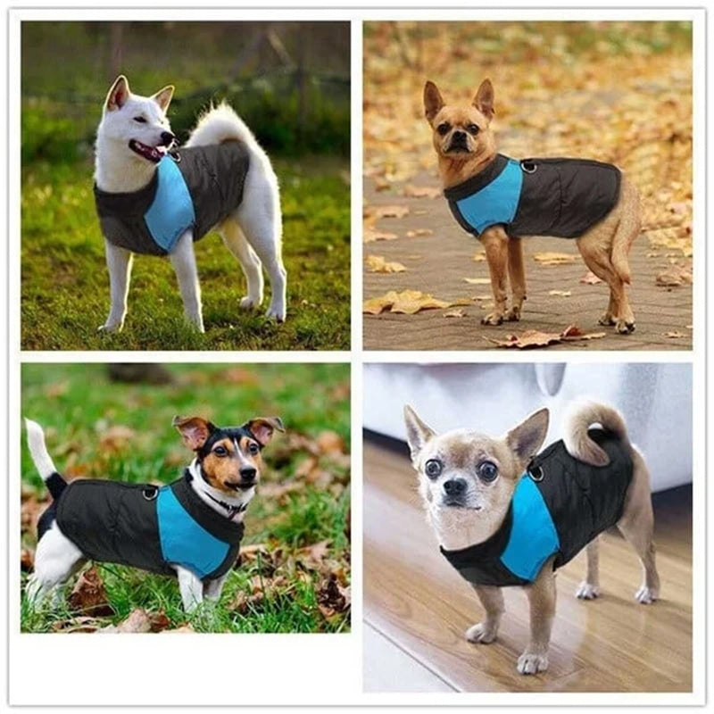 Hund Winter Warme Kleidung Zipper Hundeweste