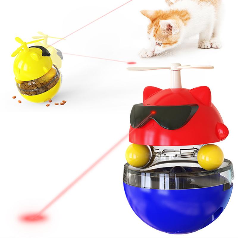 Katzen Laser-Spielzeug zur Lebensmittelausgabe
