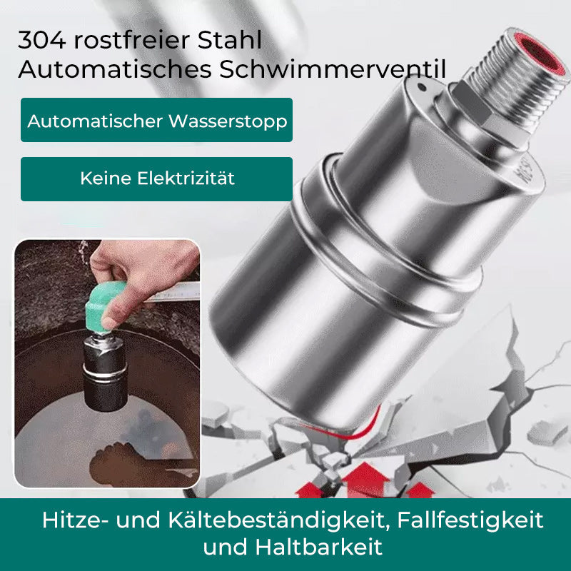Automatischer Wasserstandsschwimmer Edelstahl 304 - Mini Mit Abschaltung