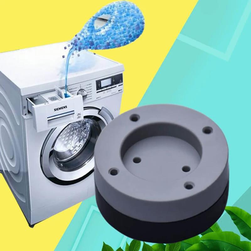 Rutschfeste und geräuschreduzierende Waschmaschinenfüße (4 STÜCKE)