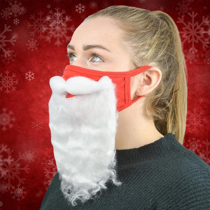 Die Weihnachtsmann-Bart-Gesichtsmaske
