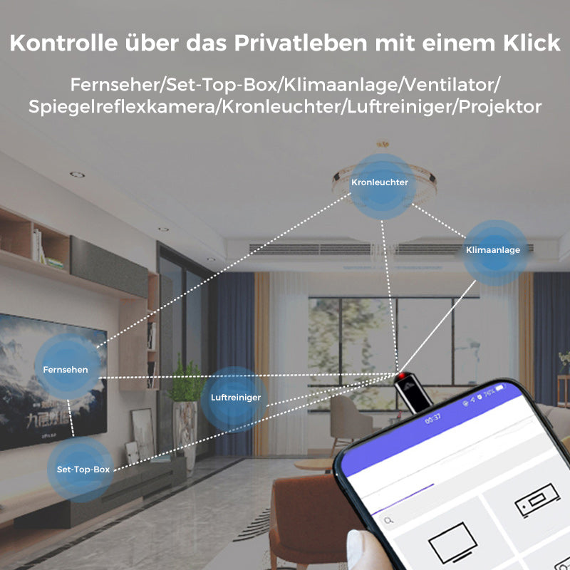 Kapsel Handy Fernbedienung