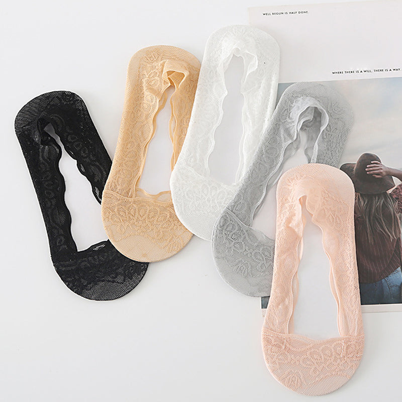 Spitzenlose Einlegesocken für Frauen