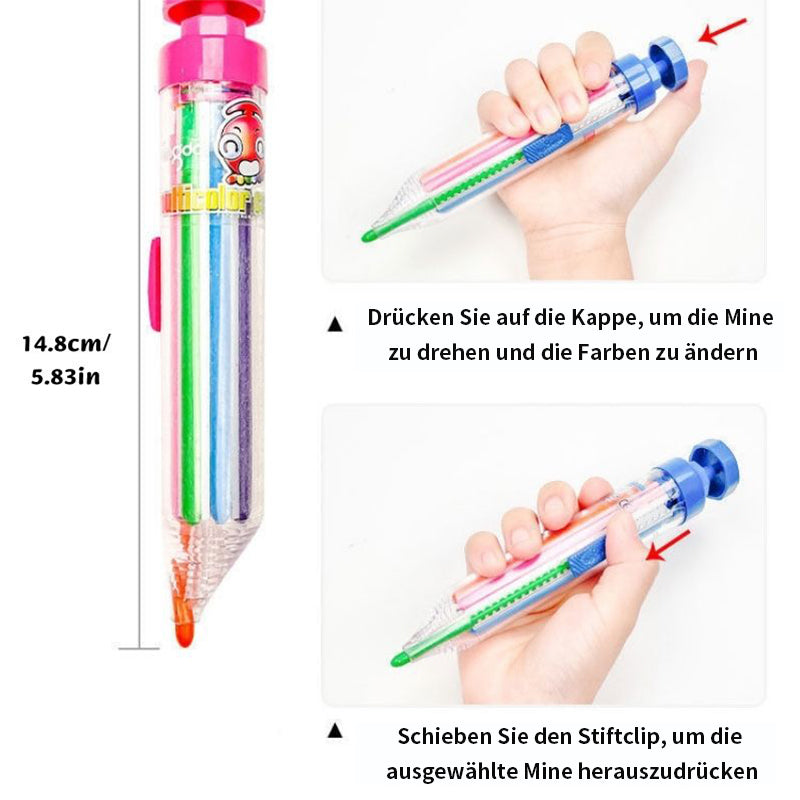 8 in 1 Buntstifte