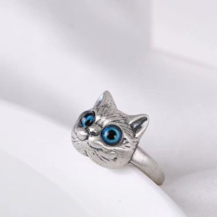 Wunderschöner Katze Ring