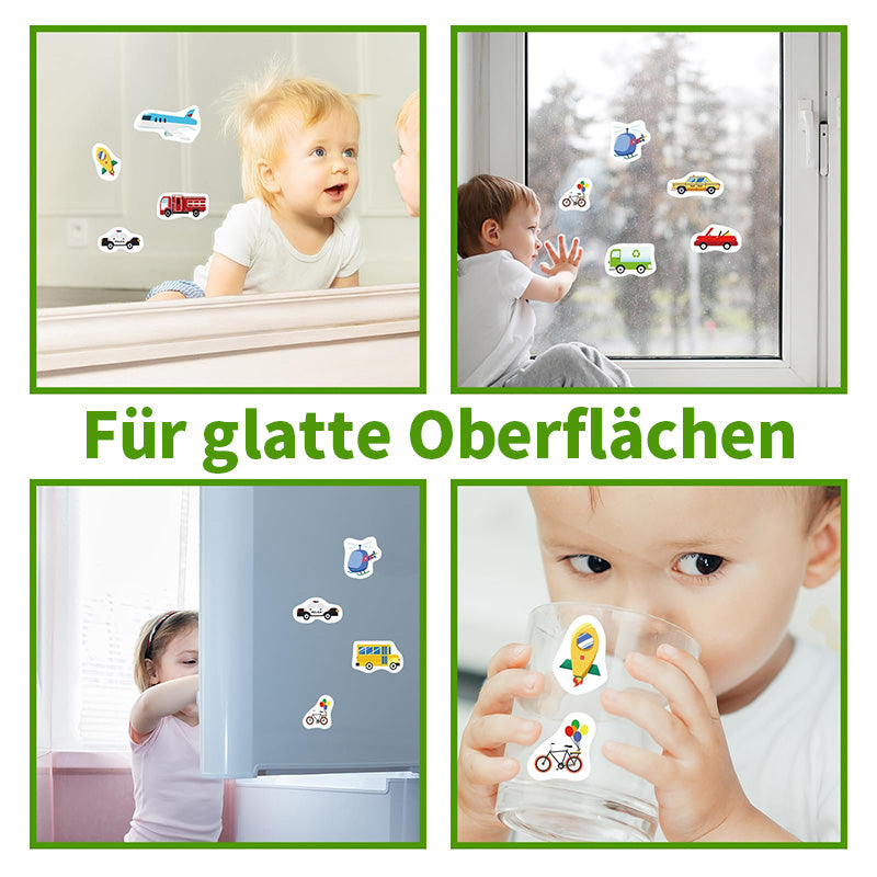 Wiederverwendbares Aufkleberbuch