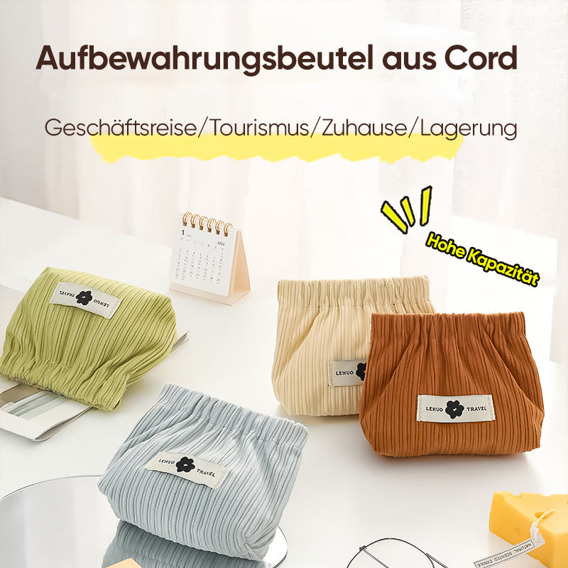 Elastischer Haargummi-Organizer aus Cord