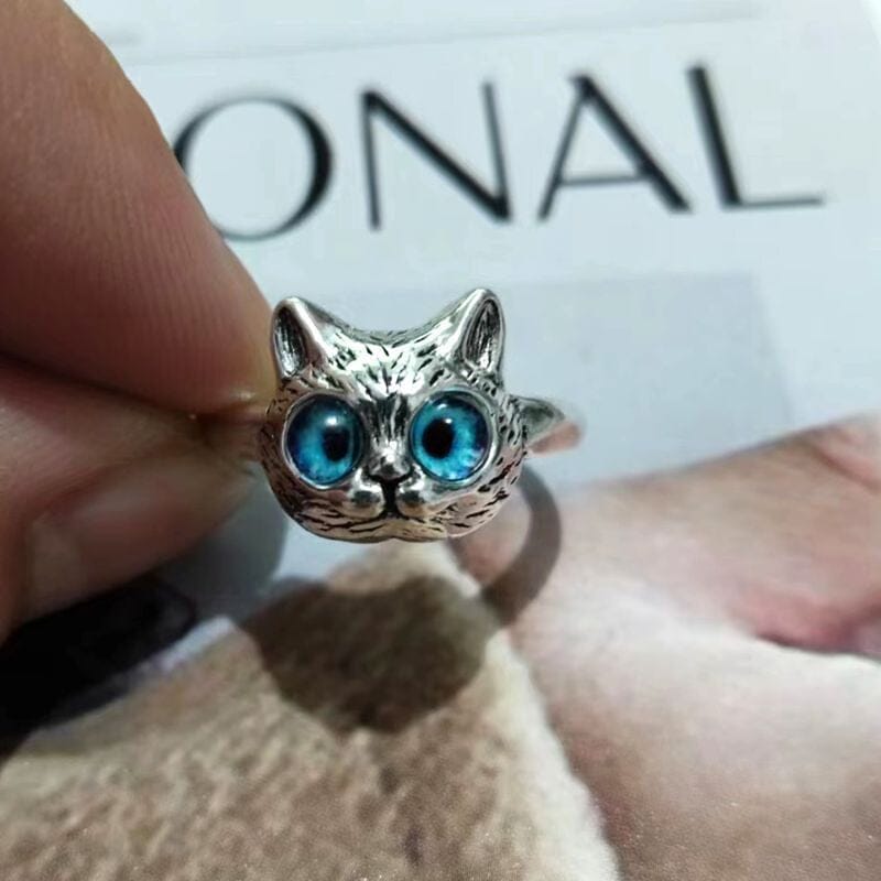 Wunderschöner Katze Ring