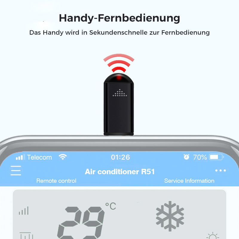 Kapsel Handy Fernbedienung
