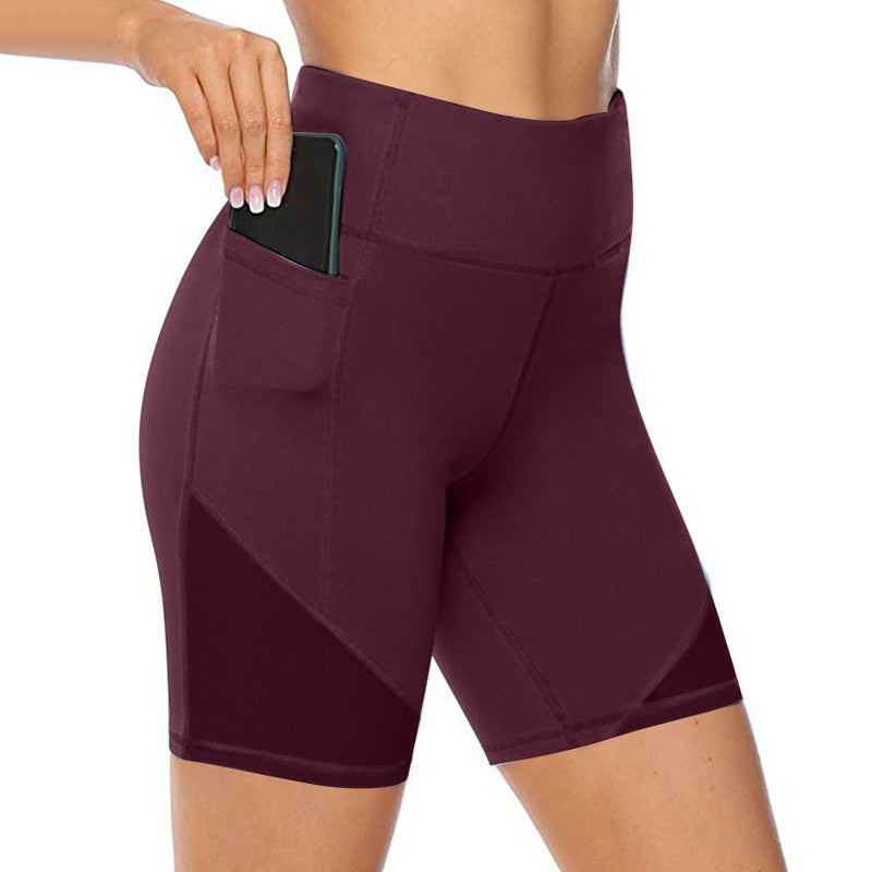 Damen Schnell trocknende Shorts mit zwei Taschen