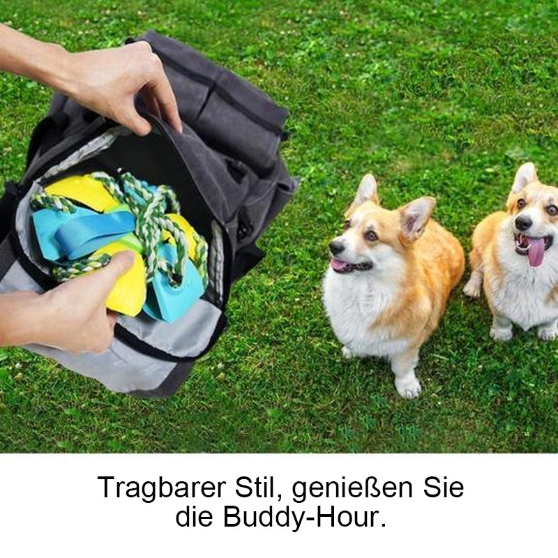 Engeliebe Bissfestes Hundespielzeug Frisbeefußball