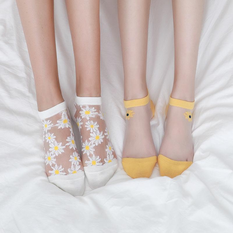 Sommer Gänseblümchen Socken