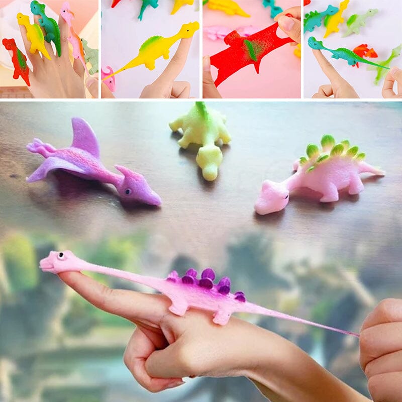 Schleuder-Dinosaurier-Fingerspielzeug (10/30/50Stück)