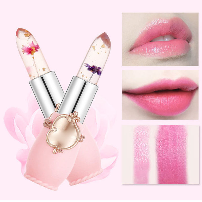 Kristall Gelee Blume Farbwechselnder Lippenstift