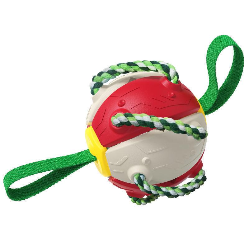Engeliebe Bissfestes Hundespielzeug Frisbeefußball