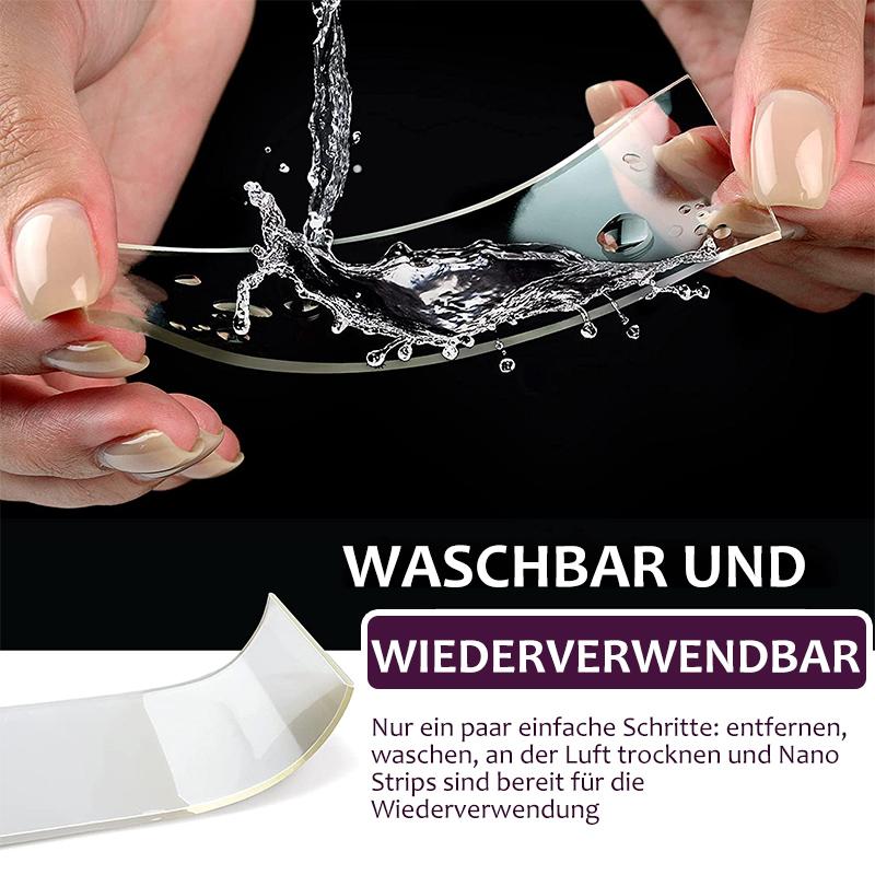 60 PCS wiederverwendbares wasserdichtes doppelseitiges Klebeband