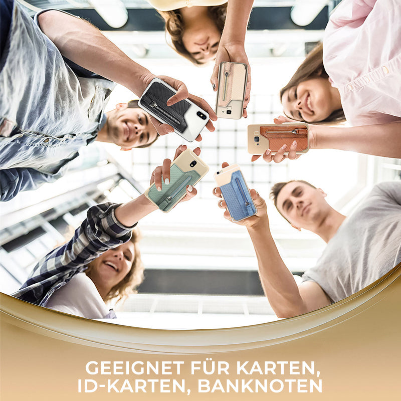 Multifunktionaler selbstklebender Handy-Geldbörsen-Kartenhalter