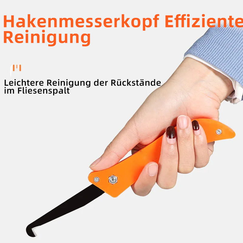 Der Messer zum Verschönern und Reinigen von Lücken